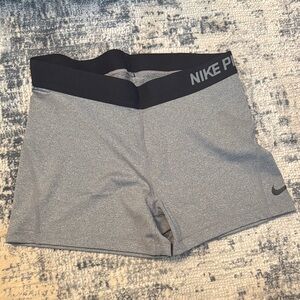 Nike Pro Gray Compression Shorts
